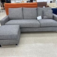 ★ジモティ割あり★  コーナーソファ グレー  クリーニング済み TJ7945 ☆ジモティ割あり☆ コーナーソファ グレー クリーニング済み TJ7945
