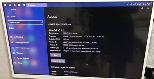 デックストップPC DESKTOP PC