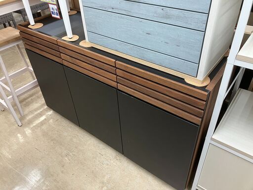 MKマエダ家具 サイドボード キャビネット リビングボード  No.1396● ※現金、クレジット、スマホ決済対応※
