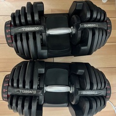 可変式ダンベル40㎏まで&ベンチプレス台