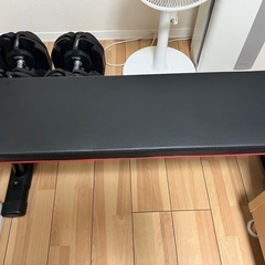 可変式ダンベル40㎏まで&ベンチプレス台