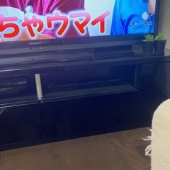 【早い者勝ち】テレビ台+65インチテレビ