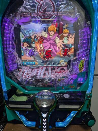 パチンコ　機動戦士ガンダムユニコーン　オートコントローラー付き