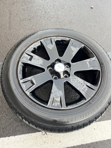 タイヤ225/55/R18 デリカD5純正ホイールセット (ほそやん) 江別の 