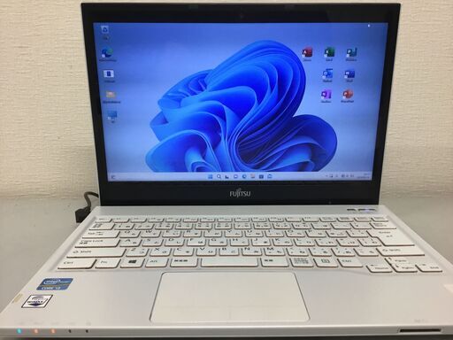 【美品】富士通ノートパソコン「超高速SSD」 Win11 最新office2021付属 管理No4『基本送料無料』