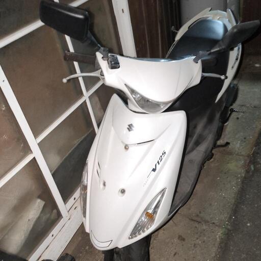 受付け終了！スズキアドレスV125S