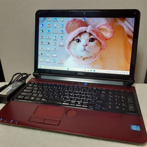 【佐藤様】【15インチで見やすく作業が楽】core i5　8GB　SSD（256）　カメラ　Wi-Fi　マルチ　Microsoft office2021　テンキー　Windows11　FUJITSU　LIFEBOOK