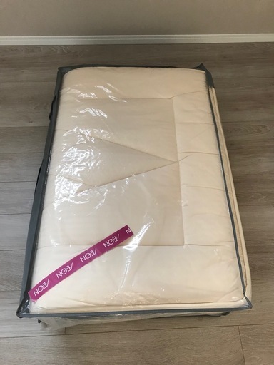 未使用　イオン　トップバリュー　羊毛　敷布団　寝具