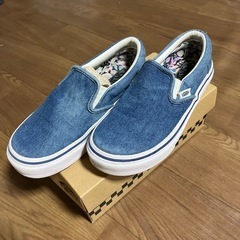 VANS デニムスリッポン　22センチ