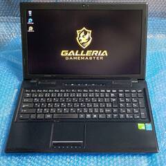 ゲーミングノート GALLERIA改28 Core i7 SSD GeForce GT940M Win11 