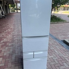 TOSHIBA 東芝 ノンフロン 5ドア冷凍冷蔵庫 シルバー GR-43ZZ (NU) 426L