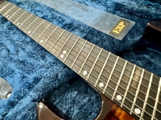 ESP E2 M2 Seven Koa Top Multiscale WTF is this guitar ? ESP E-II M-II