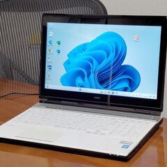 NEC 15インチ ヤマハサウンド【win10+win11 起動8秒 CPUスコア5121】i7