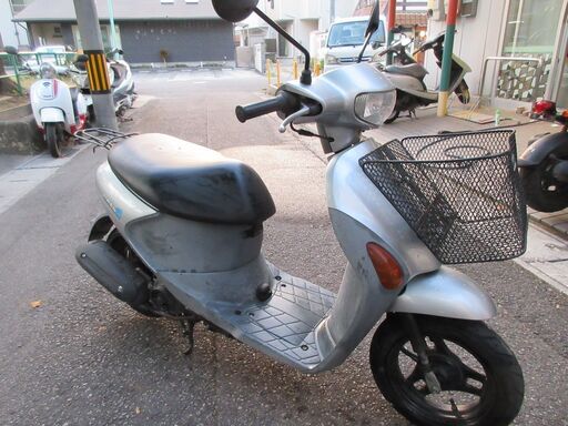 レッツ4 スズキ シルバー FI バッテリー新品 4スト 原付バイク CA45A