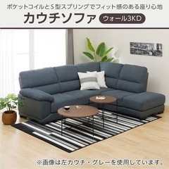 ニトリ　L字型ソファ