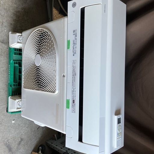 取付込み保証付東芝2019年2.2KW