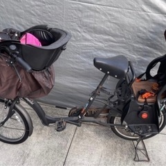 【譲渡済み】自転車　　乳幼児2人同乗可能