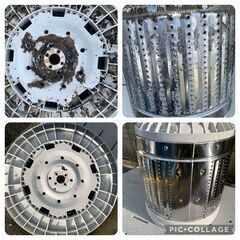 未使用に近い42ND ROYAL HIGHLAND チャッカブーツ6 1/2-洗濯機完全分解洗浄済クリーニング済 ハイアール JW-C55A  洗濯槽ピカピカです 