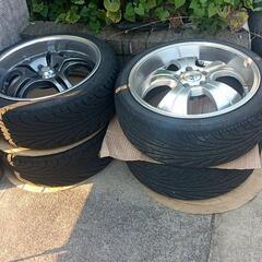 18インチホイール四本　pcd114.3