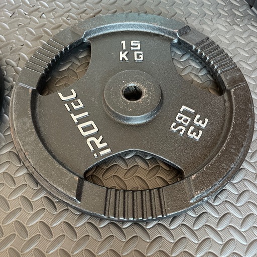 アイロテック15kgプレート2枚 15kg プレート2枚セット IROTEC IROTEC