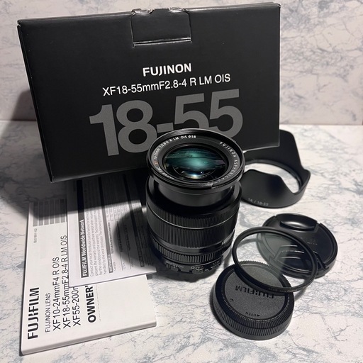 【希少な日本製ロット\u0026EXUS付き】XF18-55mm F2.8-4 R LM OIS FUJIFILM