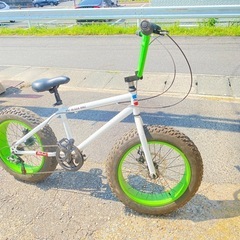 要タイヤ交換 ファット バグズ バイクBMXハンドル仕様