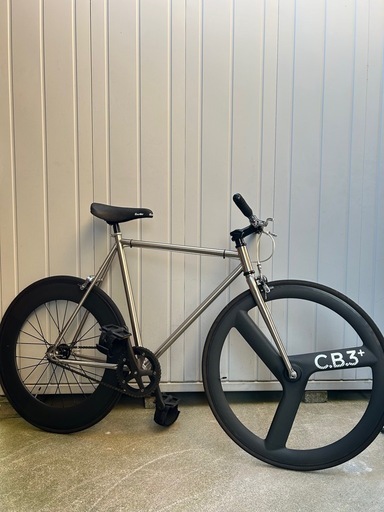 CARTEL BIKES ピスト カーボンホイール 固定ギア　完成車 自転車 ロードバイク 逆\nスローピング
