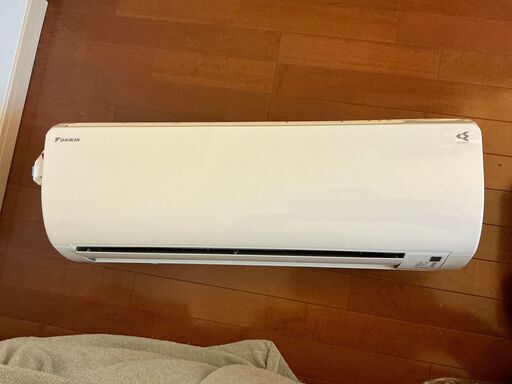ダイキンルームエアコン　2.5kW　８畳用　暖房機能付き　分解清掃済み　室内機室外機セット