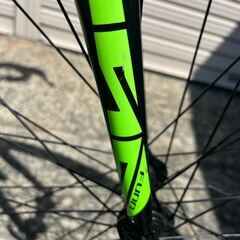 【美品】ロードバイク 　シマノ製14段変速　700×28ｃ　ブラックグリーン