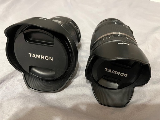 TAMRON  Canonマウント レンズ 2本セット ★ marumi レンズ保護フィルター2枚付き