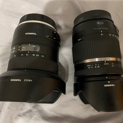 TAMRON Canonマウント レンズ 2本セット ☆ marumi レンズ保護