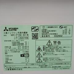 MITSUBISHI 冷蔵庫 20年製 146L          TJ6738
