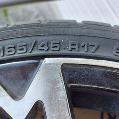 桜ホイール5分咲き 17インチ  6J ET 40　PCD100