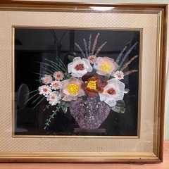 宝石の絵(額入り)