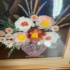 宝石の絵(額入り)