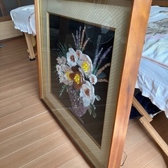 宝石の絵(額入り)