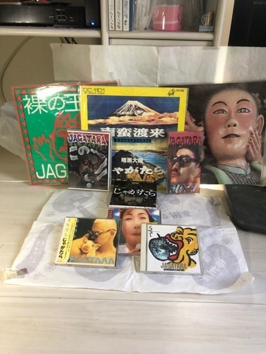 じゃがたら関連　LP、ビデオ、書籍\n