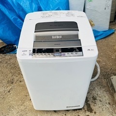 売約済【‼️ファミリーサイズ‼️】HITACHI🌟8.0kg全自動洗濯機🌟エディオンオリジナル🌟ビートウォッシュ