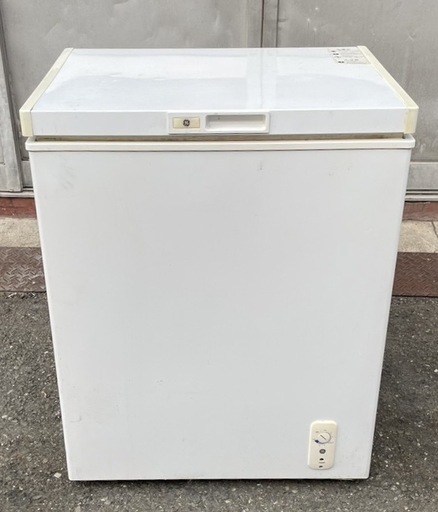 【動確済み】GE Appliances 電気冷凍庫 FHJ3SFWW 96L 664×504×835 単相 100V 冷凍ストッカー フリーザー 店舗 横開き 厨房 大阪発