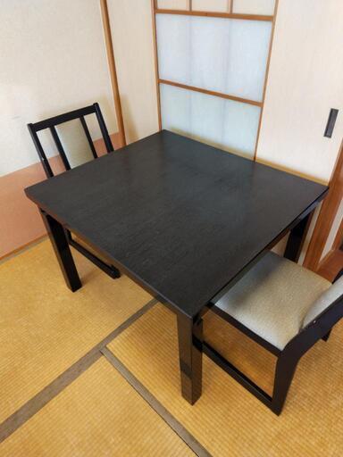座敷用テーブル、２人用