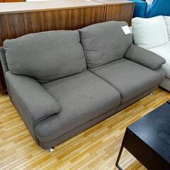 三原市内の引き取りまたは配達のみ モダンL字型ソファ グレーとグリーン モダンL字型ソファ グレー ファブリック ※引き取りのみ モダンL字型
