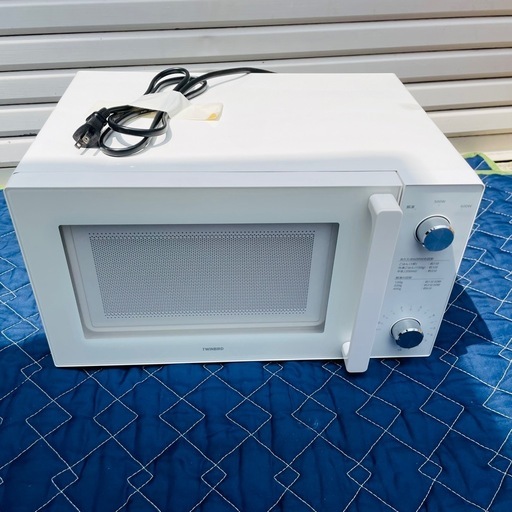 【美品】ツインバード　フラット電子レンジ