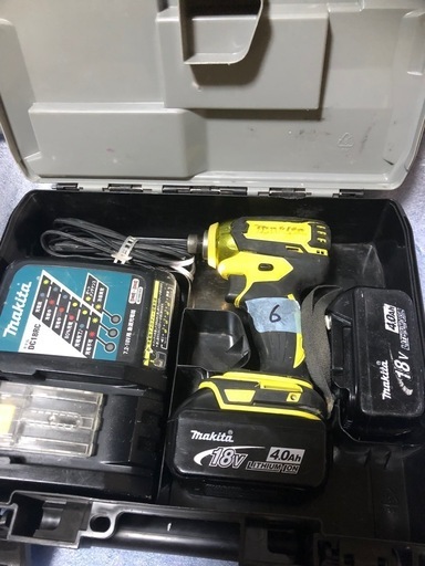 マキタ18vインパクトドライバTD147D中古オリジナルハウジング