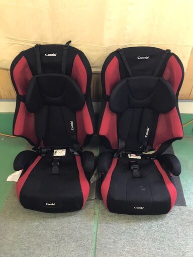★Combi ジュニアシート ジョイトリップ エアスルーＧＧ　レッド ２個セット