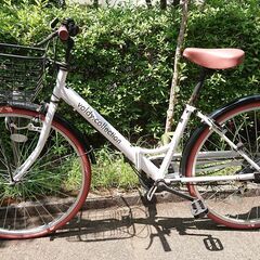 ママチャリ 折りたたみ 26インチ 6段変速　　取りに来てくれる方希望します