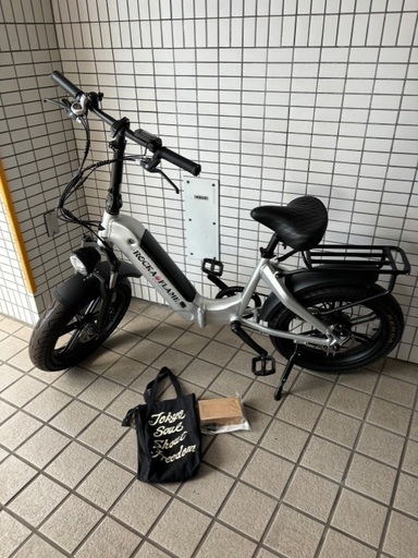 【展示品】ROCKAFLAME 電動アシスト　ファットバイク
