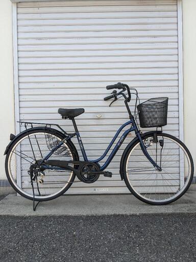 ☆前後タイヤ新品☆   26型　外装6段 軽快車　防犯登録料込価格︎‼︎
