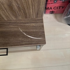 壁面収納つきテレビボード　