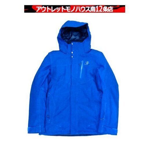 SALOMON スキーウェア 青/白 Hyglarer SALOMON スキーウェア 青/白