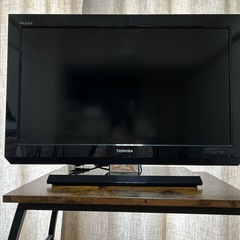 東芝REGZA 26型テレビ　0円